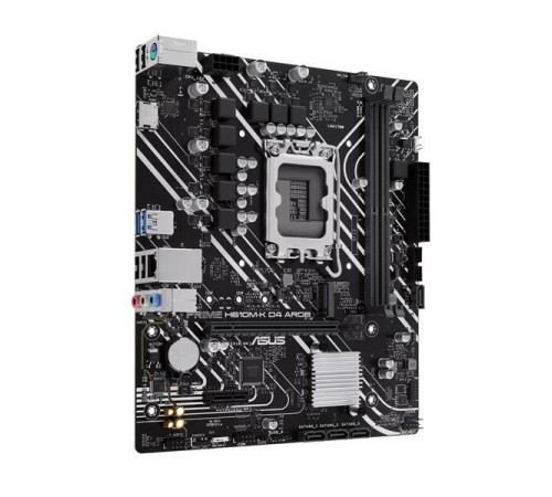 Материнская плата ASUS PRIME H610M-K D4 ARGB, LGA1700, H610, 2*DDR4, 4*SATA, 1*M.2, 2*USB 3.2, 4*USB 2.0, 1*PCIx16, 1*PCIx1, HDMI, mATX; 90MB1HN0-M0EAY0