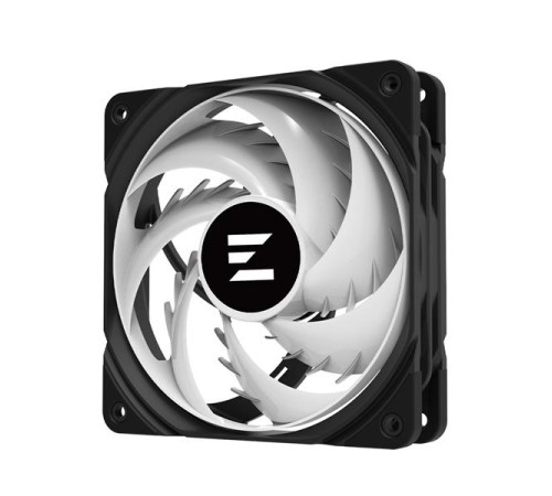 Вентилятор для корпуса ZALMAN ZM-AF120 ARGB BLACK, 120x120x25mm, 4-PIN PWM, 600-2000 RPM, 29,7 DBA MAX, HYDRO BEARING