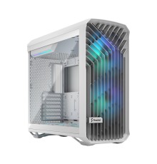 Корпус ПК без блока питания/ Case Fractal Design Torrent RGB TG Clear Tint, Full-Tower, 2x180mm + 3x140mm RGB, 2xUSB-A 3.2 + 1xUSB 3.2 Type-C E-ATX, SSI-CEB, SSI-EEB, ATX, mATX, mITX White