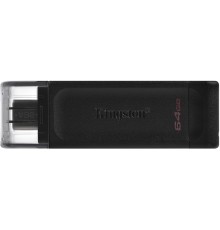 Флеш-накопитель/ Kingston 64Gb USB 3.2 DataTraveler 70 USB Type-C