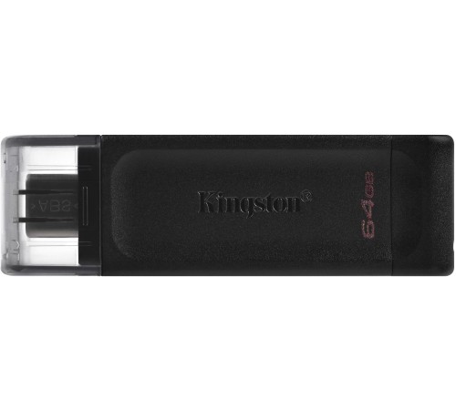 Флеш-накопитель/ Kingston 64Gb USB 3.2 DataTraveler 70 USB Type-C
