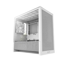 Корпус без блока питания/ Case NZXT H3 Flow (2025), Midi-Tower, TG, 1x120mm, 1xUSB-A 3.2 + 1xUSB-C 3.2, mATX, mITX White