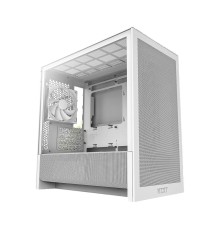 Корпус без блока питания/ Case NZXT H3 Flow (2025), Midi-Tower, TG, 1x120mm, 1xUSB-A 3.2 + 1xUSB-C 3.2, mATX, mITX White
