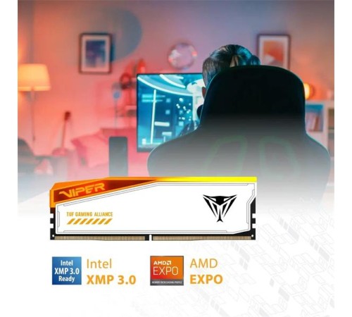 Оперативная память Patriot Viper ELITE 5 RGB DDR5 DIMM 32GB 6600MHz KIT TUF GAMING 2*16GB CL34 34-40-40-84 1.4V Оперативная память Patriot Viper ELITE 5 RGB DDR5 DIMM 32GB 6600MHz KIT TUF GAMING 2*16GB CL34 34-40-40-84 1.4V