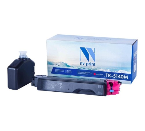 -/ Тонер-картридж NVP NV-TK-5140 Magenta для Kyocera ECOSYS M6030cdn/ M6530cdn/ P6130cdn (5000k)