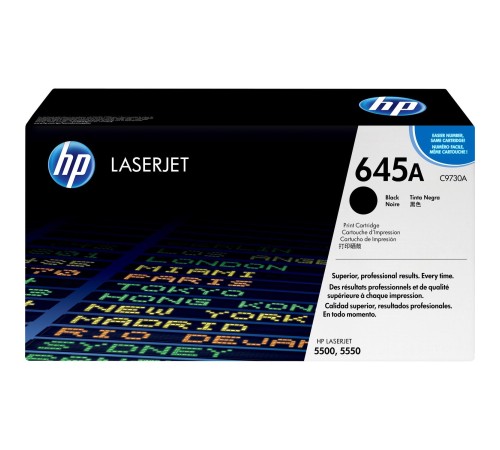 Тонер-картридж/ HP Color LaserJet C9730A Black Print Cartridge