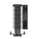 Кулер для процессора/ CPU Cooler PCCooler PALADIN EX400 ARGB (180W, 4-pin PWM, 157mm, Al/Cu, 4x6mm, ARGB, 1x120mm, 73.6CFM, 28.6dBA, 1800RPM, S: 1851/1700/1200/115X, AM5/AM4, black)