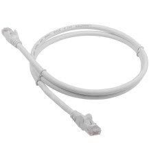 Патч-корд Патч-корд LANMASTER LSZH UTP кат.6, 2.0 м, белый