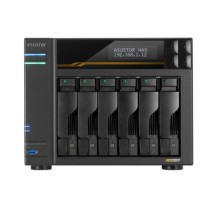 сетевое хранилище ASUSTOR AS6806T 6-Bay NAS/AMD Ryzen V3C14 2,3GHz/16GB DDR5, noHDD(HDD,SSD)/2x5,2х10,Gbe(LAN)/3xUSB3.2,Type-C; 90IX01T6-BW3S00