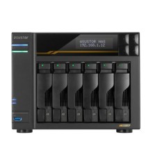 сетевое хранилище ASUSTOR AS6806T 6-Bay NAS/AMD Ryzen V3C14 2,3GHz/16GB DDR5, noHDD(HDD,SSD)/2x5,2х10,Gbe(LAN)/3xUSB3.2,Type-C; 90IX01T6-BW3S00