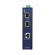 медиа конвертер/ PLANET IP30 Industrial 10/100/1000T to 2-Port 100/1000X SFP Gigabit Media Converter (-40 to 75 degree C)