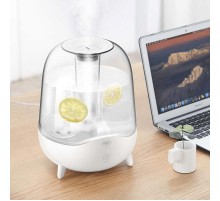 Увлажнитель воздуха deerma Humidifier DEM-F325 White, ультразвуковой, 25W, S-30m2, Capacity - 5L,Consumption: 300 ml/hour,  36dB, Body Material: Plastic (Вскрытая упаковка)