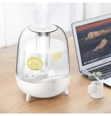 Увлажнитель воздуха deerma Humidifier DEM-F325 White, ультразвуковой, 25W, S-30m2, Capacity - 5L,Consumption: 300 ml/hour,  36dB, Body Material: Plastic (Вскрытая упаковка)