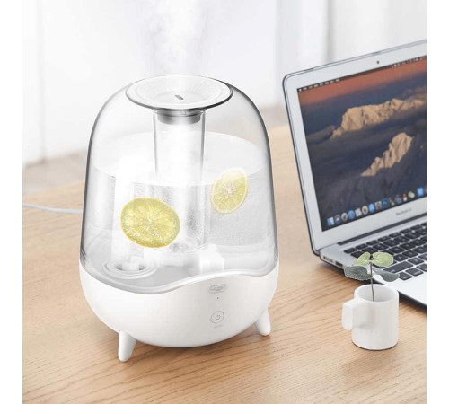 Увлажнитель воздуха deerma Humidifier DEM-F325 White, ультразвуковой, 25W, S-30m2, Capacity - 5L,Consumption: 300 ml/hour,  36dB, Body Material: Plastic (Вскрытая упаковка)