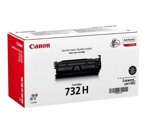 Тонер-картридж/ CANON CRG 732 H BK EUR Тонер-картридж/ CANON CRG 732 H BK EUR