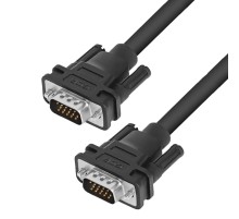 Greenconnect Кабель SVGA 1.8м чёрный, OD6.0mm. 15M / 15M GCR-VM2VM1-1.8m, 28/28 AWG, двойной экран