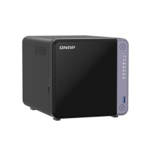 Сетевое хранилище без дисков/ SMB QNAP TS-432X-4G 4-bay 3.5" desktop NAS, AL524 4C 2.0GHz, 4GB DDR4 RAM (max 16GB), 1 x 10GbE SFP+, 2 x 2.5GbE, 1 x PCIe Gen3, 2 x USB 3.2 Gen1
