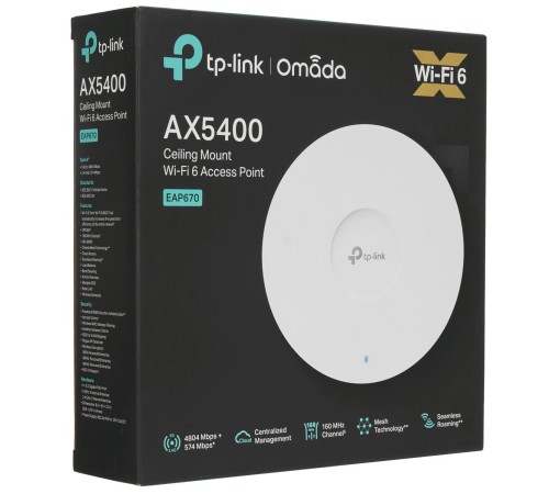 Точка доступа/ AX5400 Ceiling Mount Dual-Band Wi-Fi 6 Access Point