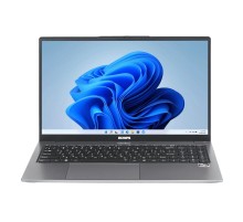 Ноутбук/ Atlant 15.6"(1920x1080 IPS (матовый))/AMD Ryzen 5 7430U(2.3Ghz)/16384Mb/512SSDGb/noDVD/Int:AMD Radeon Vega 7/Cam/BT/WiFi/-/54.7WHr/war 1y/1.8kg/Silver/Win11Home