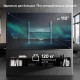 ONKRON Настенный кронштейн для интерактивных панелей и ТВ 60"-110" фиксированный, чёрный UF12