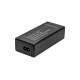 PoE-инжектор Gigabit Ethernet/ PoE-инжектор Gigabit Ethernet на 1 порт, мощностью до 30W. Совместим с оборудованием PoE IEEE 802.3af/at (без автоматического определения PoE) Мощность PoE на порт - до 30W. Напряжение PoE - 48V(конт. 1,2(+), 3,6(-)). Порты:
