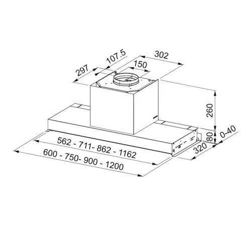 Вытяжка Franke FSTS DRIP-FREE 60 X/ Best, Вытяжка Mythos FMY DRIP-FREE 60 X, технология drip-free (функция сбора конденсата), сенсорное управление, производительность 710 м?/ч, , Franke K-Link технология, цвет: нержавеющая сталь