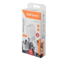 Сетевое З/У GoPower GPPD06 Type-C 20W PD3.0 белый