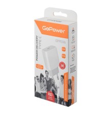 Сетевое З/У GoPower GPPD06 Type-C 20W PD3.0 белый