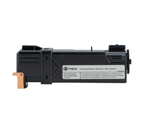 Тонер-картридж F+ imaging, желтый, 2 500 страниц, для Xerox моделей Phaser 6500n/6500dnWC 6505n (аналог 106R01603), FP-X6500XY (Вскрытая упаковка)
