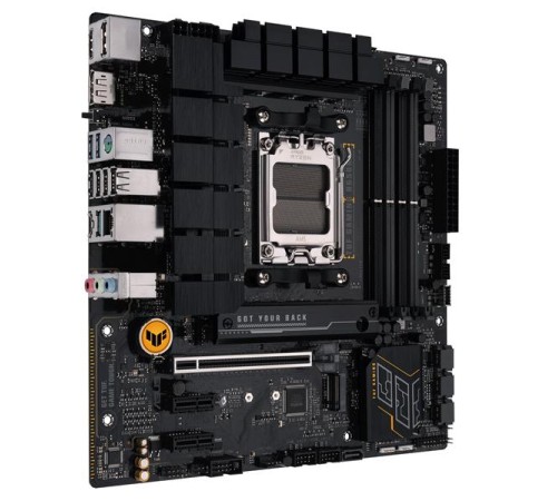 Материнская плата ASUS TUF GAMING B650M-E, AM5, B650, 4*DDR5, 4*SATA, 2*M.2, 3*USB 3.2, 4*USB 2.0, Type-C, 2*PCIx16, 2*PCIx1, 2*DP+HDMI, mATX; 90MB1FU0-M0EAY0