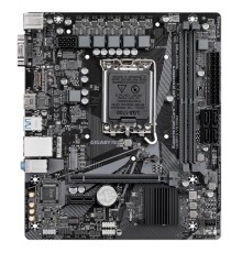Материнская плата GIGABYTE H610M H V3 DDR4, LGA1700, H610,  2*DDR4, 4*SATA, 1*M.2, 2*USB 3.2, 4*USB 2.0, 1*PCIx16, 1*PCIx1, D-Sub+HDMI, mATX