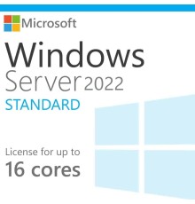 Лицензия на ПО/ Windows Server 2022 Standard 16 CoreLic x32/x64 OnlyDwnLd C2R NR