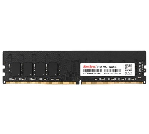 Оперативная память KingSpec DDR4 DIMM 8GB 3200MHz CL17 1x8GB 1.35V 288-pin
