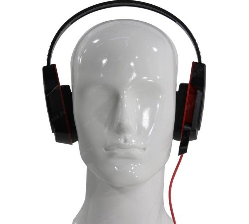 Defender Игровая гарнитура Warhead G-320 черный+красный, кабель 1.8 м