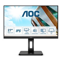 Монитор LCD 27'' 16:9 2560х1440(WQHD) IPS, 75 Hz, 300 cd/m2, 1000:1, 50М:1, 4ms, VGA, HDMI, DP, USB-Hub, Height adj, Pivot, Tilt, Swivel, Speakers, Black