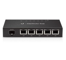 Маршрутизатор/ Compact but powerful router sporting (5) Gigabit RJ45 ports with passive PoE support and an SFP port