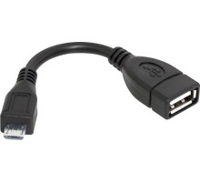Defender Переходник USB OTG microUSB(M)-USB(F), 8см