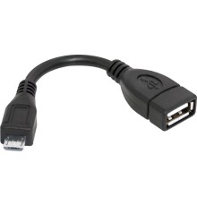 Defender Переходник USB OTG microUSB(M)-USB(F), 8см