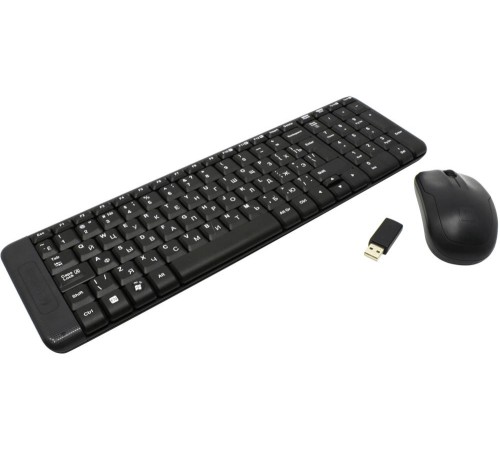 Комплект беспроводной Logitech MK220 (клавиатура+мышь), (арт. 920-003236) Y-R0035/M-R0037 (C-U0011) С КИРИЛЛИЦЕЙ Комплект беспроводной Logitech MK220 (клавиатура+мышь), (арт. 920-003236) Y-R0035/M-R0037 (C-U0011) С КИРИЛЛИЦЕЙ