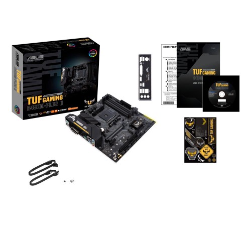 Материнская плата/ TUF GAMING B450M-PLUS II Материнская плата/ TUF GAMING B450M-PLUS II