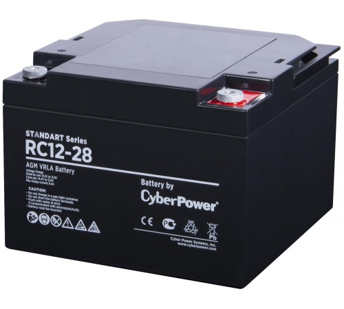 Аккумуляторная батарея SS CyberPower RC 12-28 / 12 В 28 Ач Аккумуляторная батарея SS CyberPower RC 12-28 / 12 В 28 Ач