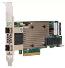 Контроллер/ MegaRAID SAS 9480-8i8e SGL (8-Port Int., 8-Port Ext., 12Gb/s SAS/SATA/PCIe (NVMe), PCIe 3.1, 4GB DDR4)