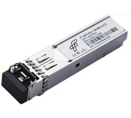 Трансивер FiberTrade SFP модуль, 1.25Гб/с, 850нм, MMF, 0.5км, прошивка Huawei (аналог 02313URD, eSFP-GE-SX-MM850) Трансивер FiberTrade SFP модуль, 1.25Гб/с, 850нм, MMF, 0.5км, прошивка Huawei (аналог 02313URD, eSFP-GE-SX-MM850)