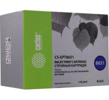 -/ Картридж струйный Cactus CS-EPT8651 T8651 черный (8000стр.) для Epson WF5190/5690