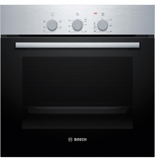Встраиваемая электрическая духовка BOSCH Serie 2, духовой шкаф,нержавеющая сталь, класс энергоэффективности А, 4 режима,71 литр, сделано в Турции