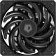 Кулер для процессора/ CPU Cooler ID-COOLING IS-50X V3 (130W, 4-pin PWM, 56mm, Al, 5x6mm, 1x120mm, 54.6CFM, 31.2dBA, 2000RPM, S: 1851/1700/1200/115X, AM5/AM4, Black)