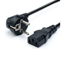 Кабель питания/ Кабель питания GoPower евровилка CEE 7/7-C13 1.8м ПВХ 0.75мм черный (1/10/160)