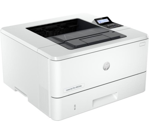 Лазерный принтер HP LaserJet Pro 4003dw (A4,1200dpi, 40ppm, 256 Mb, 2tray 100+250,Duplex, USB2.0/GigEth/WiFi, PS3, ePrint, AirPrint,  Cartridge 1500 pages in box, repl. W1A56A)