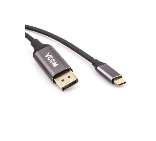 Кабель-адаптер/ Кабель-адаптер USB 3.1 Type-Cm --> DP(m) 4K@60Hz, 1.8m , Aluminium Shell,VCOM <CU422MC-1.8M> Кабель-адаптер/ Кабель-адаптер USB 3.1 Type-Cm --> DP(m) 4K@60Hz, 1.8m , Aluminium Shell,VCOM <CU422MC-1.8M>