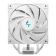 Кулер для процессора DEEPCOOL AG400 DIGITAL WH ARGB LGA1700/1200/115X/AM5/AM4 (9шт/кор, TDP 220W, PWM, ARGB Fan 120mm, 4 тепл. трубки, белый) RET (R-AG400-WHADMN-G-1)